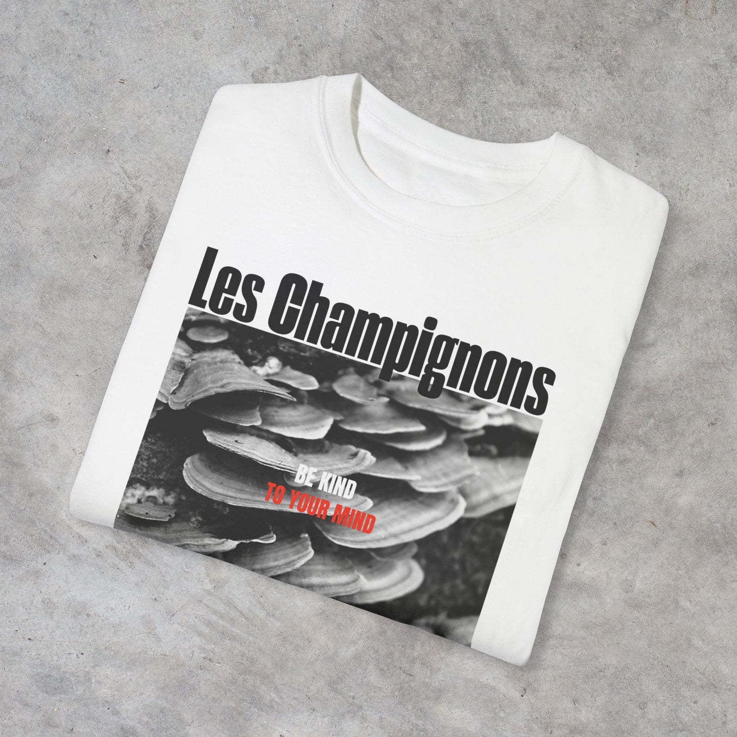 Les Champignons Graphic Tee (front print)